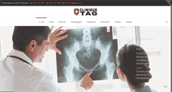 Desktop Screenshot of cliniquetag.com
